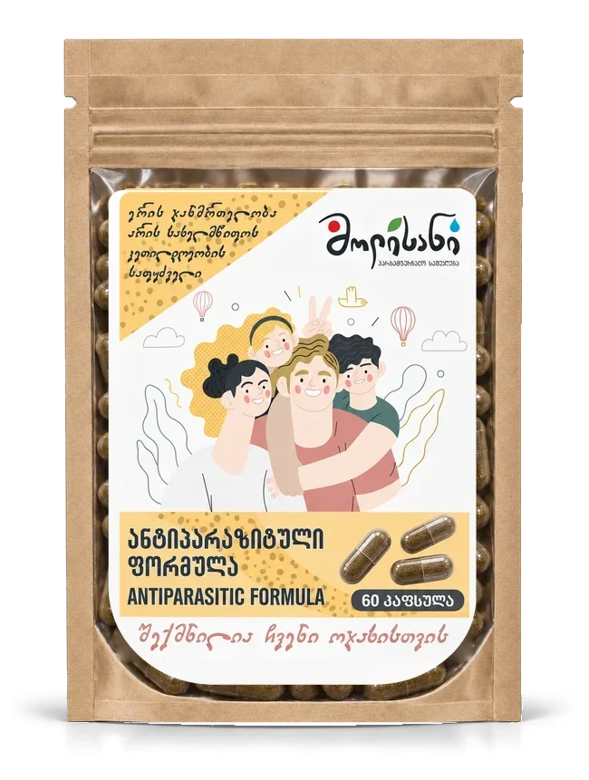 ანტიპარაზიტული ფორმულა — 7 კომპონენტი